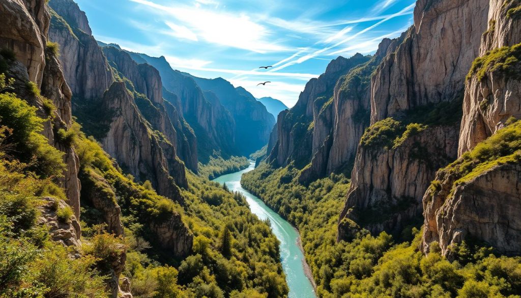 Matka Canyon natural beauty