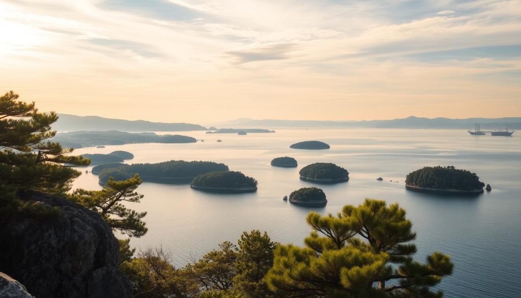 Matsushima Bay scenic view