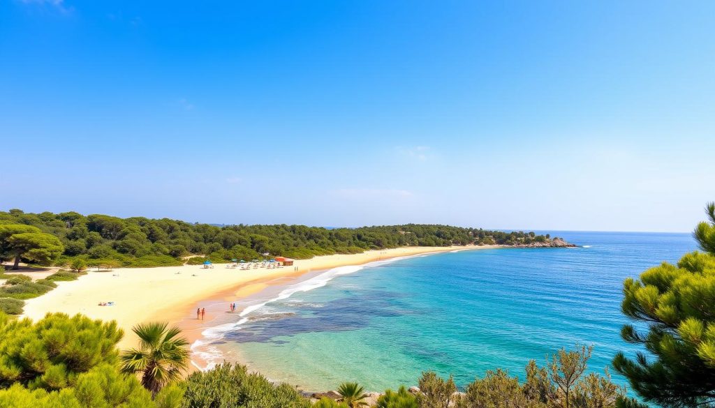 Medulin beaches scenic view