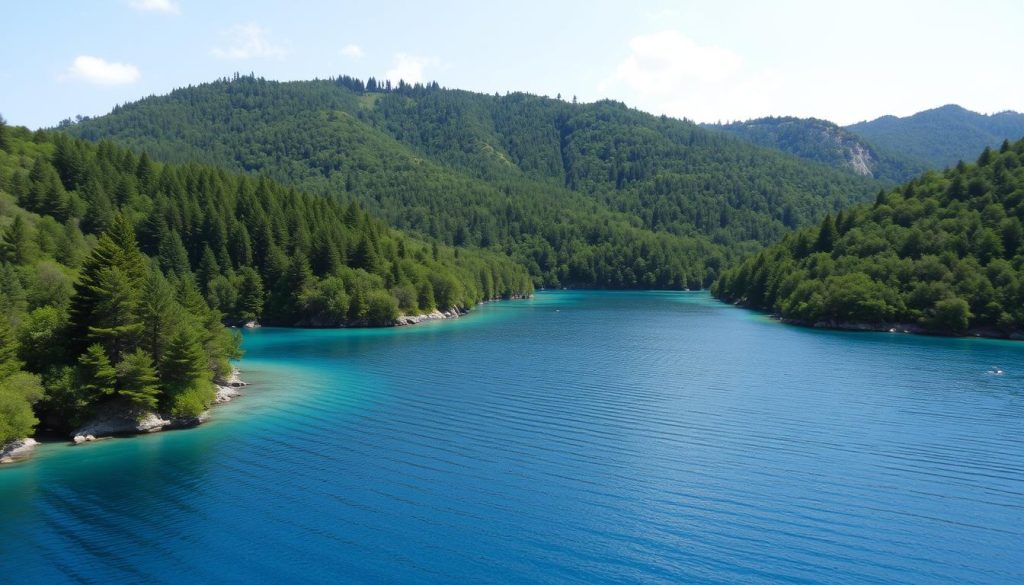 Mljet Saltwater Lakes Landscape