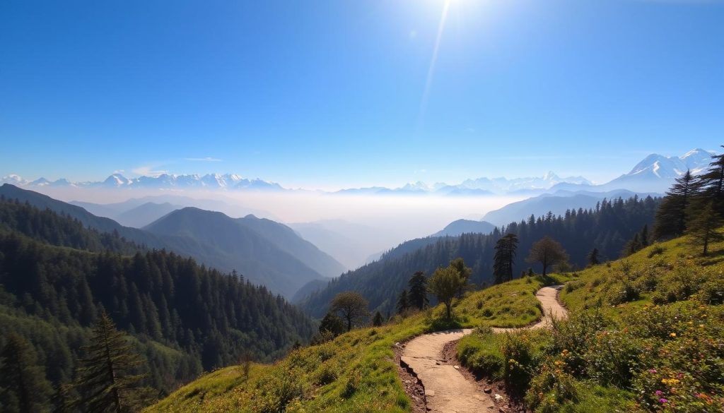 Mountain views from Tashi View Point