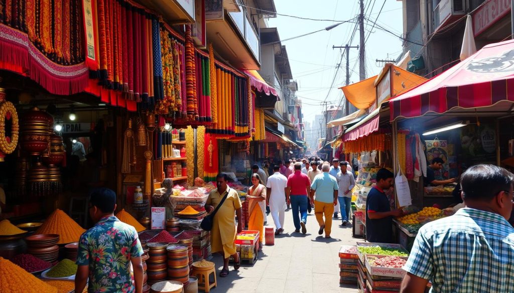 Mumbai Local Markets Shopping