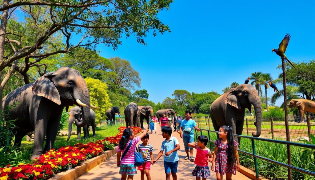 Mysore Zoo Family Attraction