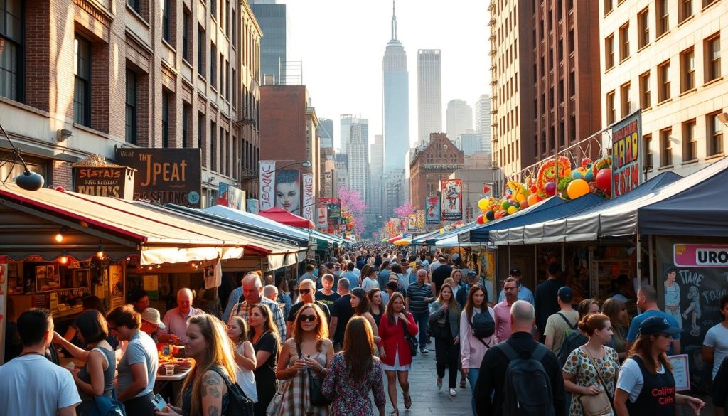 NYC food and art festivals