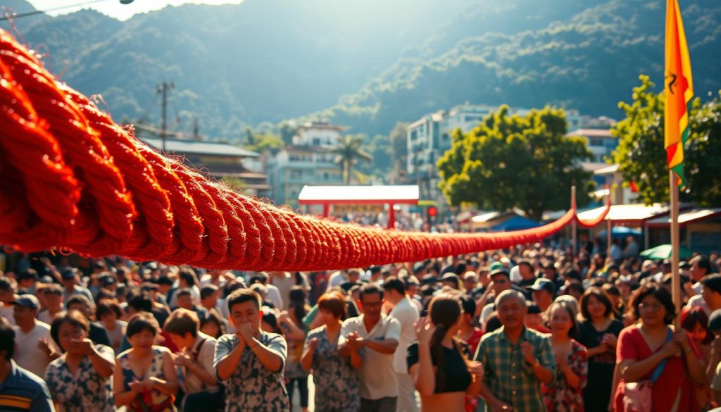 Naha Tug-of-War Festival rope