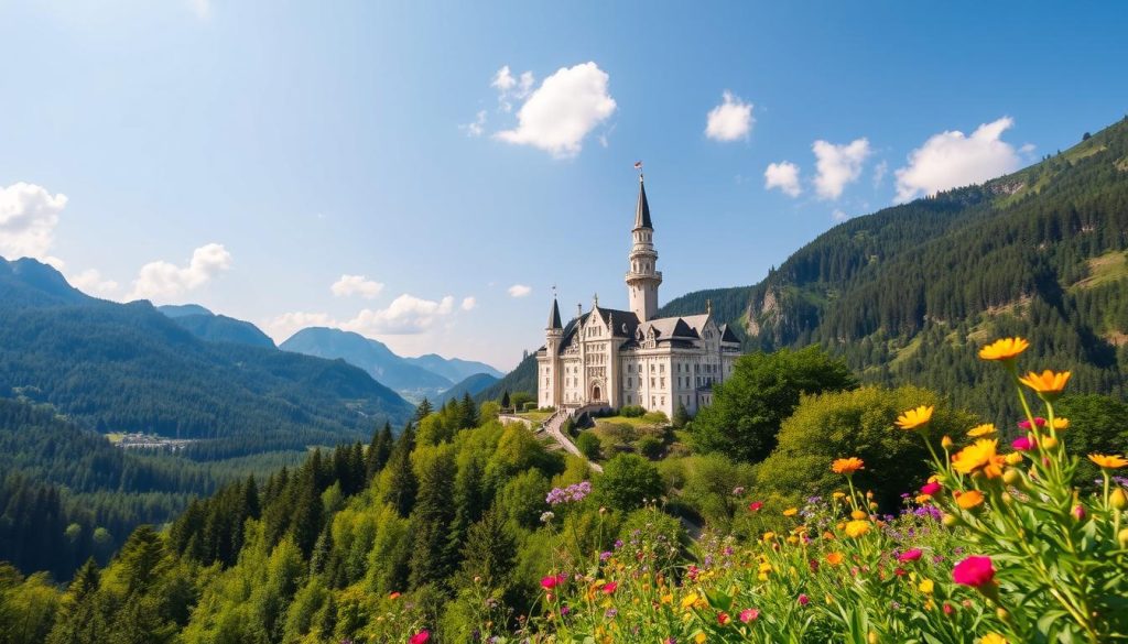 Neuschwanstein Castle Bavarian Alps