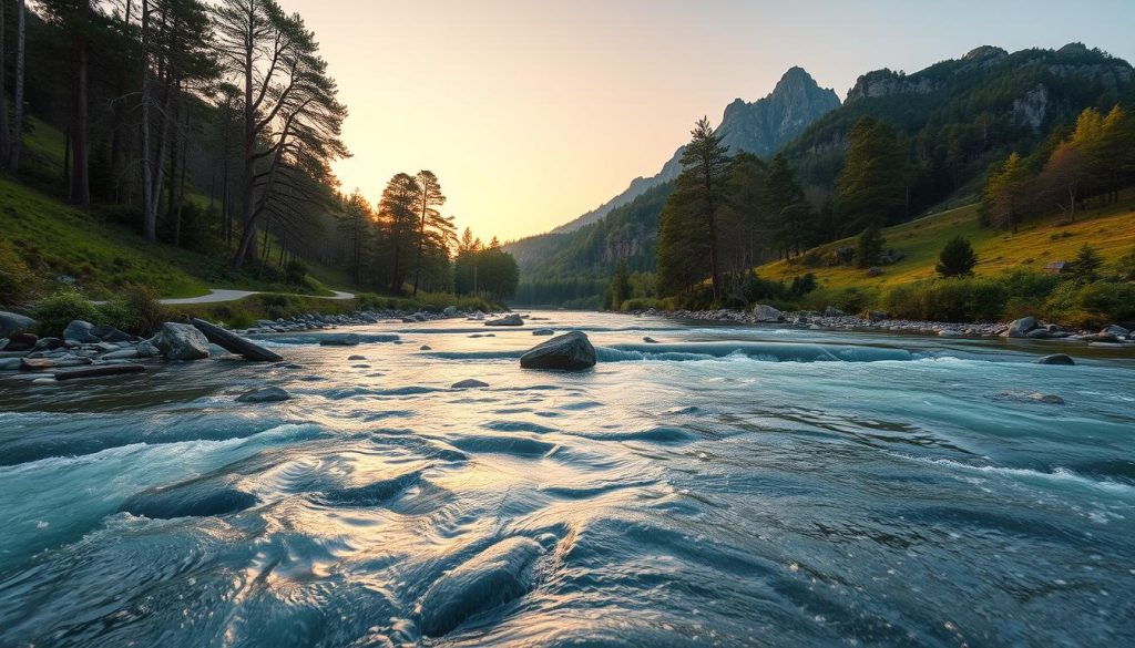 Niyodo River scenic view