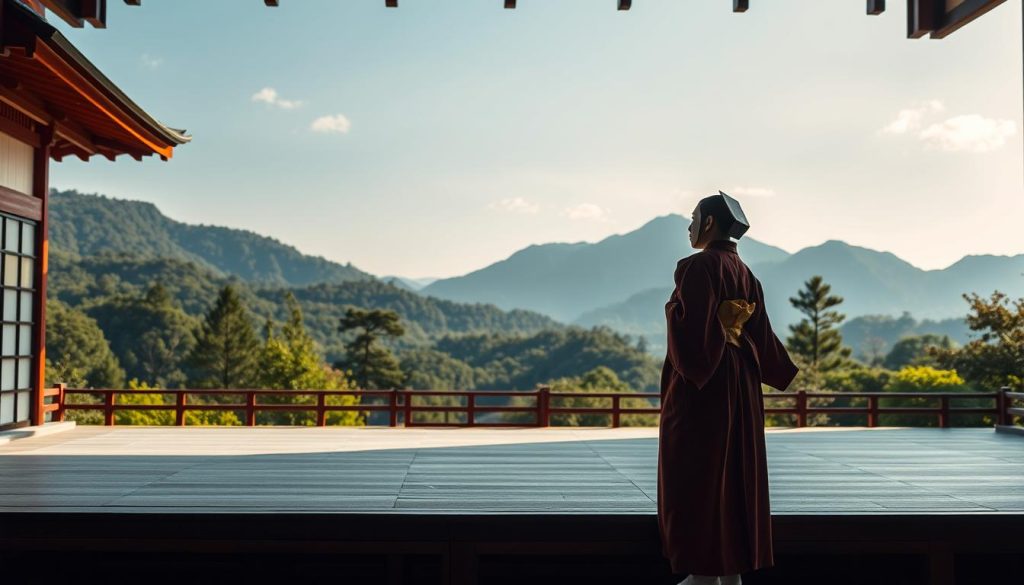 Noh theatre performance