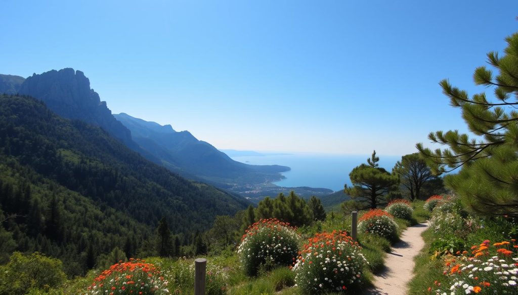 Omis outdoor activities hiking trails