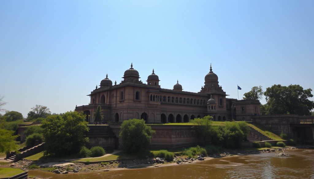 Orchha Fort Complex Architecture