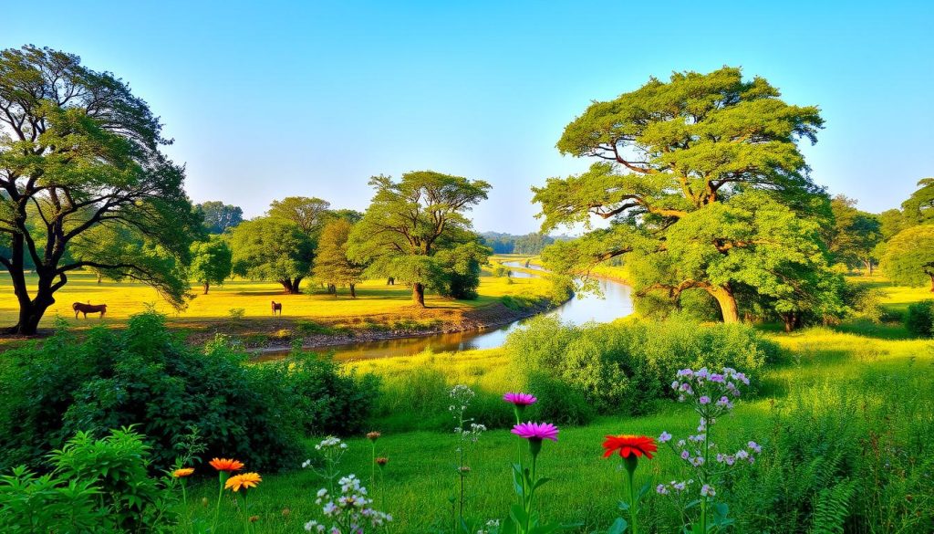 Orchha Wildlife Sanctuary Landscape