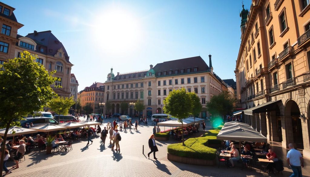 Paradeplatz Mannheim City Highlights