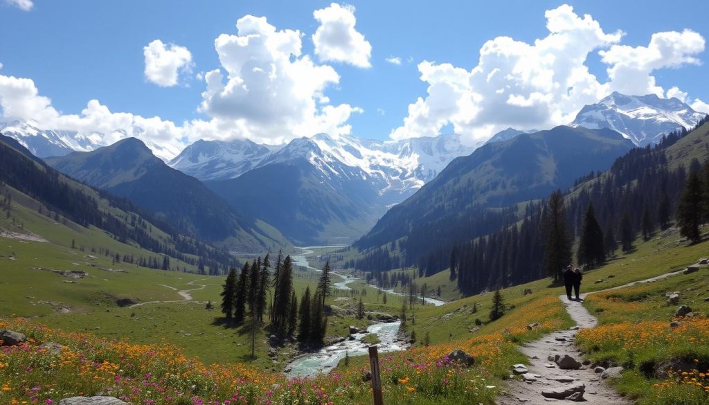 Parvati Valley Trekking Landscape