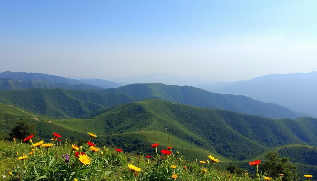 Phawngpui Hills Landscape