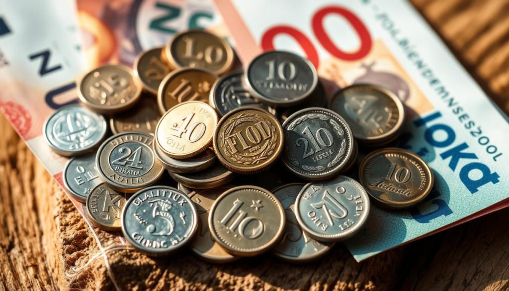 Polish coins and banknotes