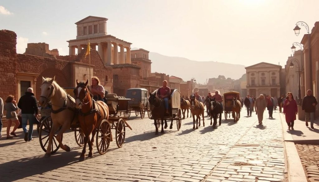 Pompeii transportation