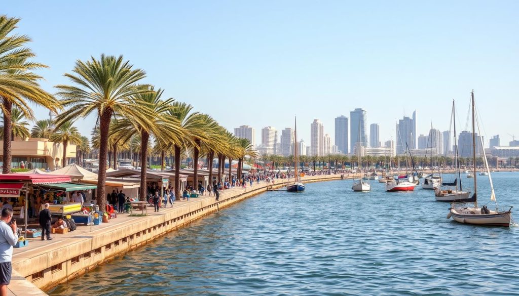 Port Said waterfront