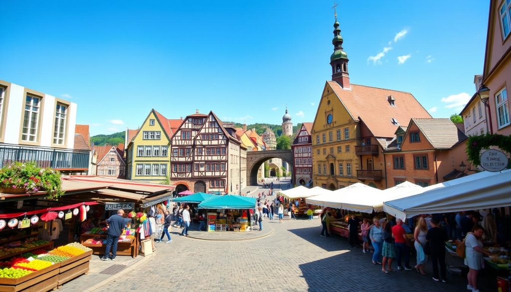 Regensburg Old Town Market Square