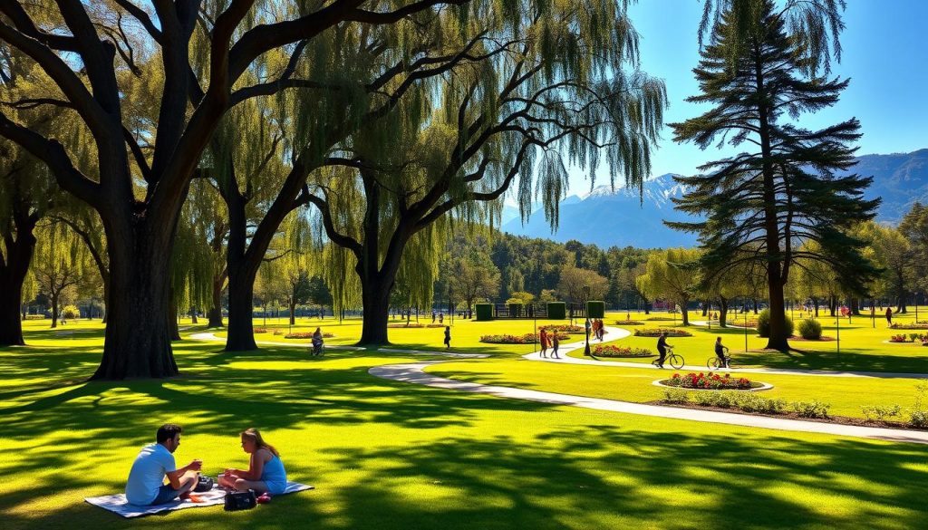 Relaxing in parks and natural reserves in San Juan