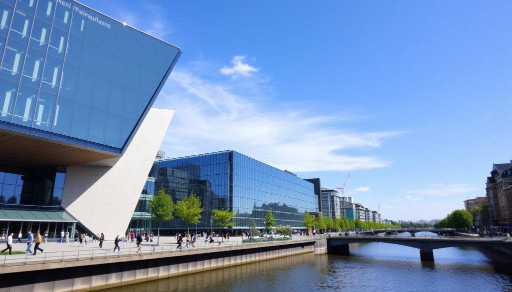 Rheinauhafen Modern Architecture Cologne