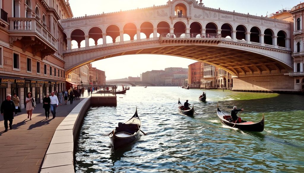 Rialto Bridge view