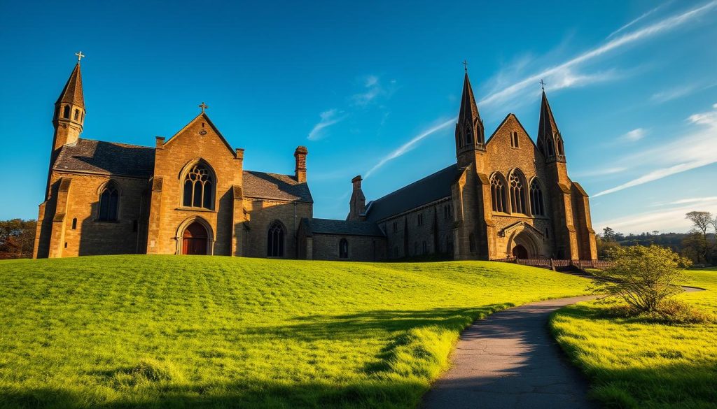 Rock of Cashel chapel and abbey