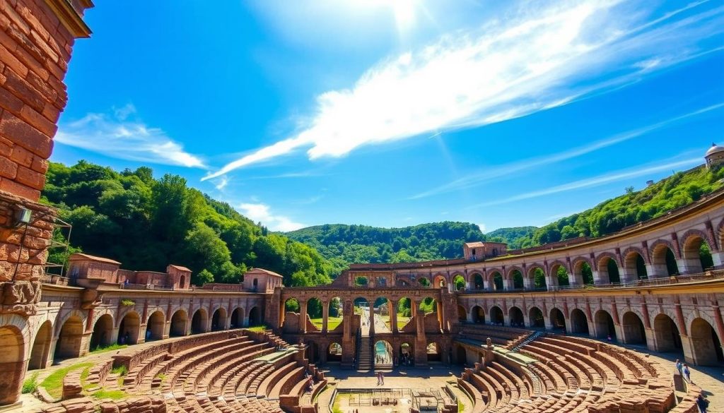 Roman Ruins Trier Amphitheater