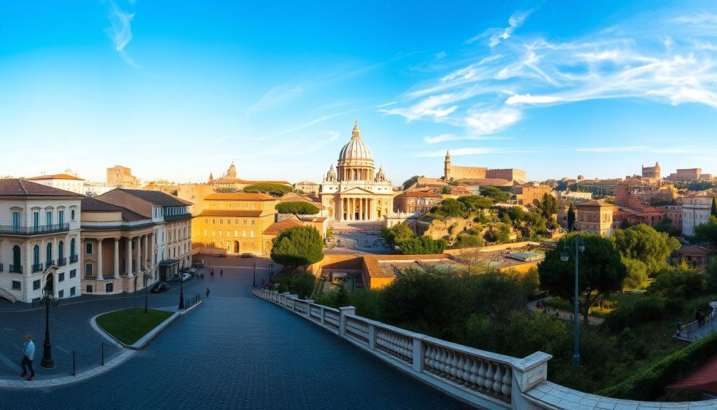 Rome day trip view