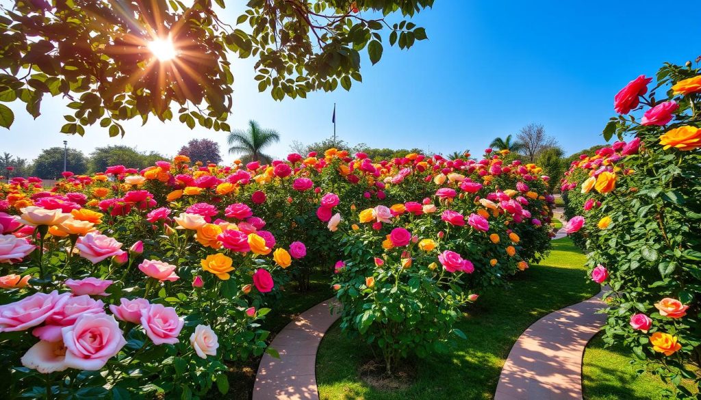 Rose Garden Chandigarh Flower Display