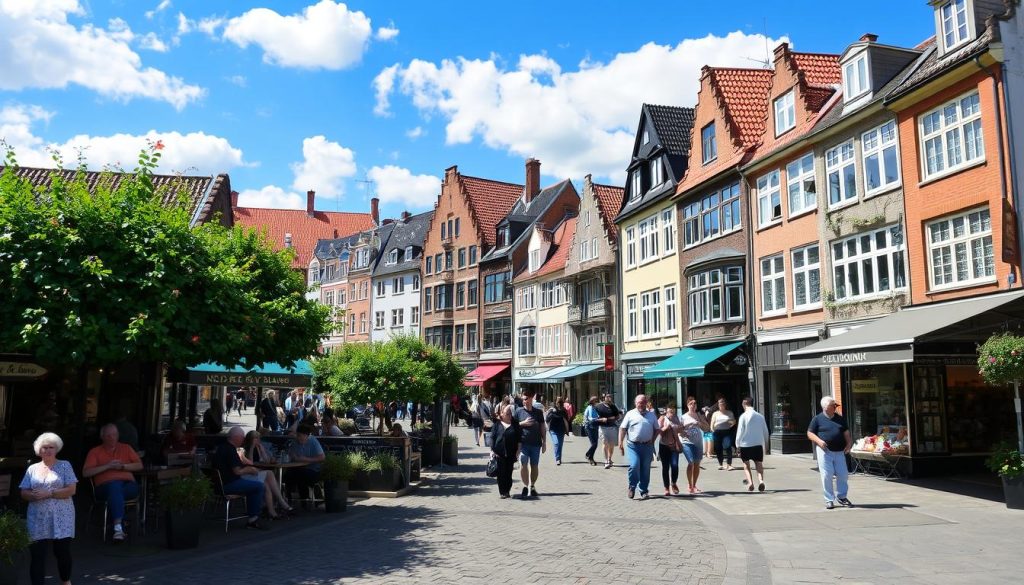 Rostock attractions shopping street