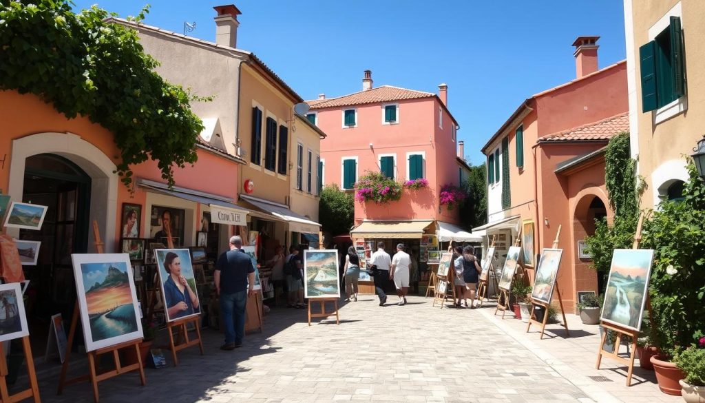 Rovinj Art Gallery Street