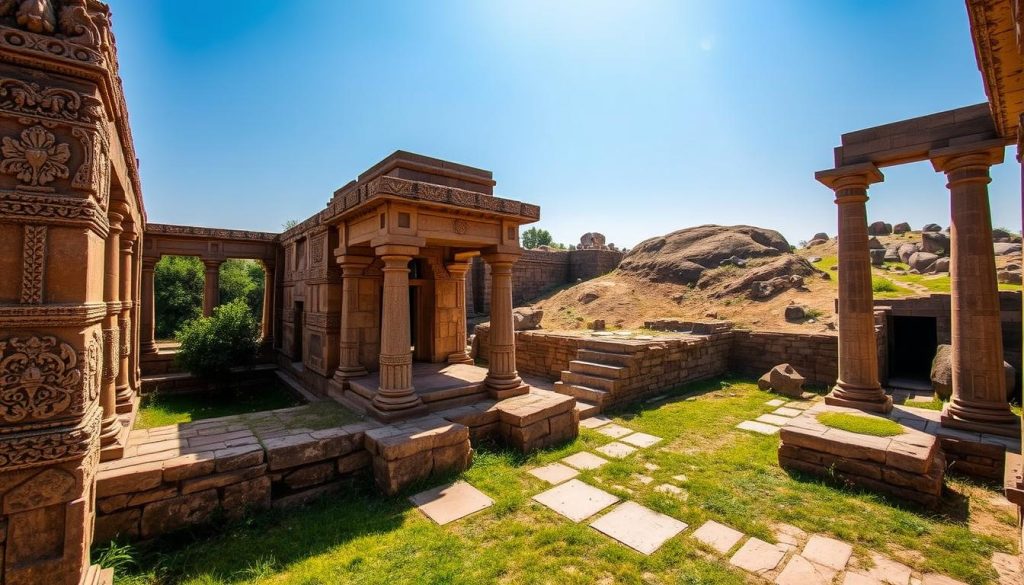 Ruins of Hampi Royal Enclosure