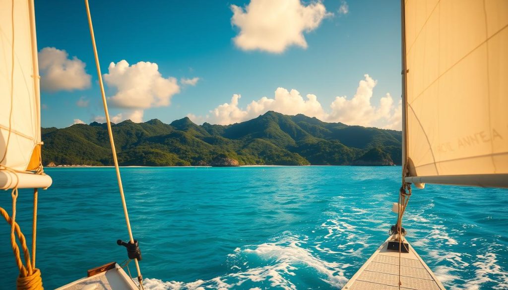 Sailing and island hopping adventures