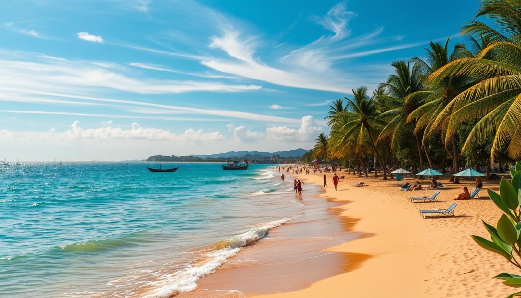 Salvador beach scenic views