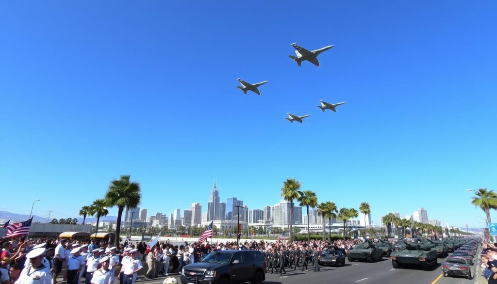 San Diego Fleet Week parade