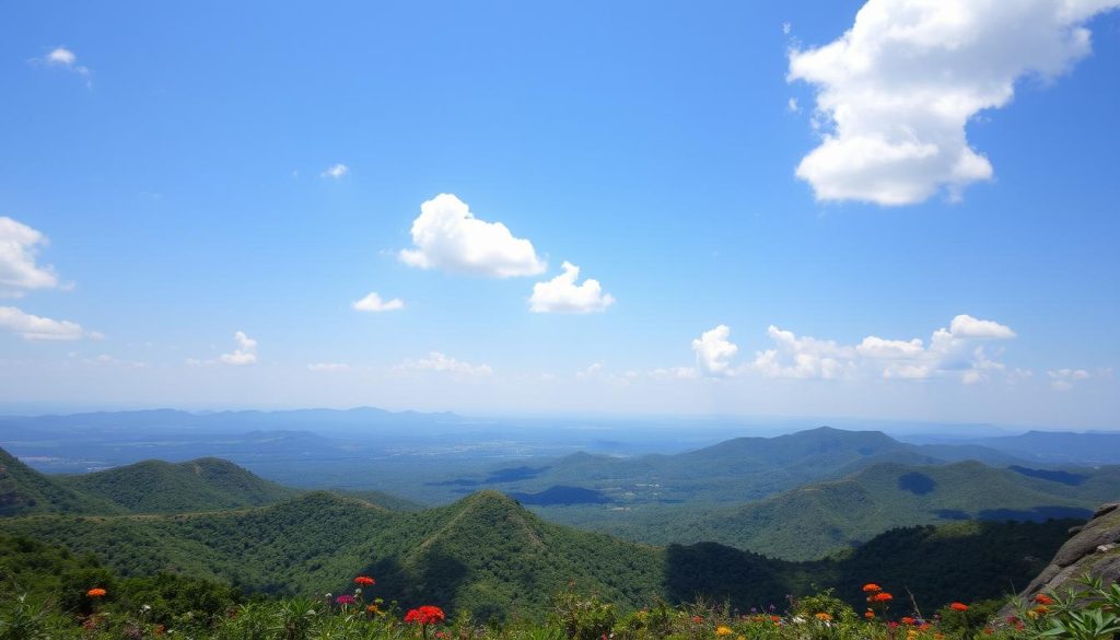 Satpura range trekking views