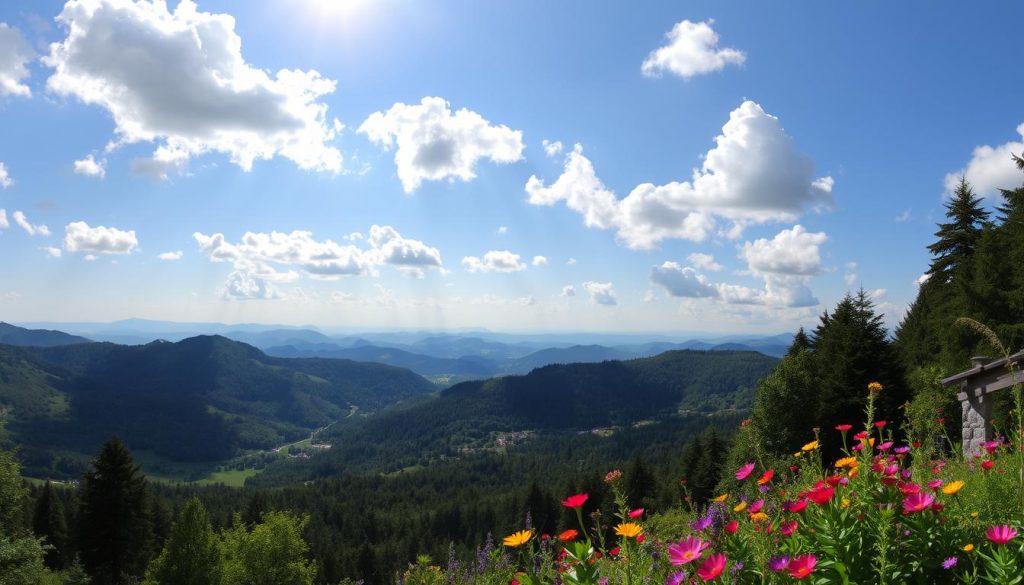 Schauinsland Mountain in Black Forest