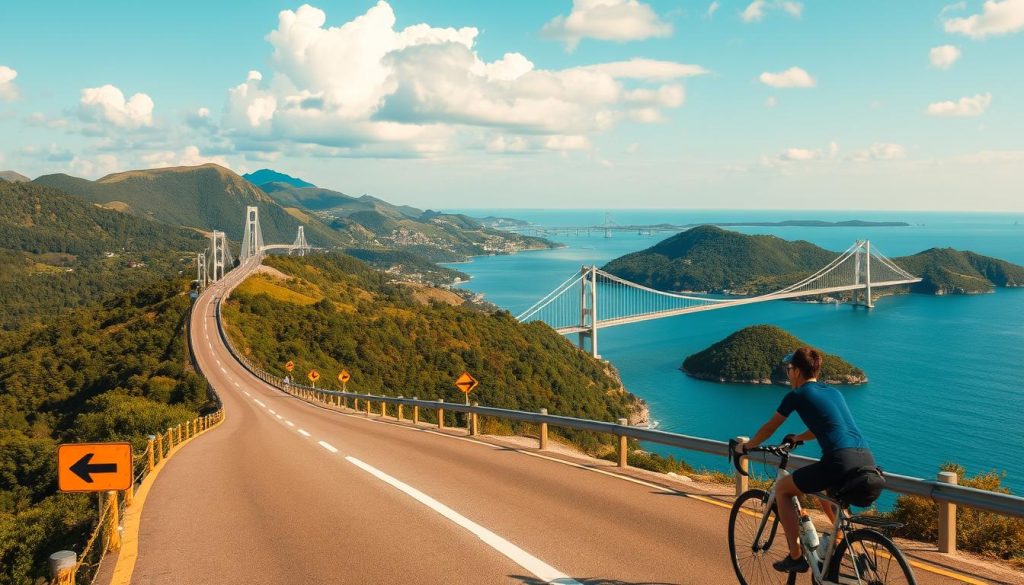 Shimanami Kaido scenic cycling route