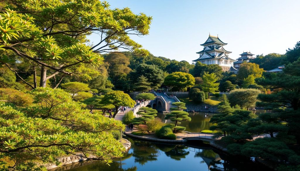 Shukkei-en Garden and Hiroshima Castle