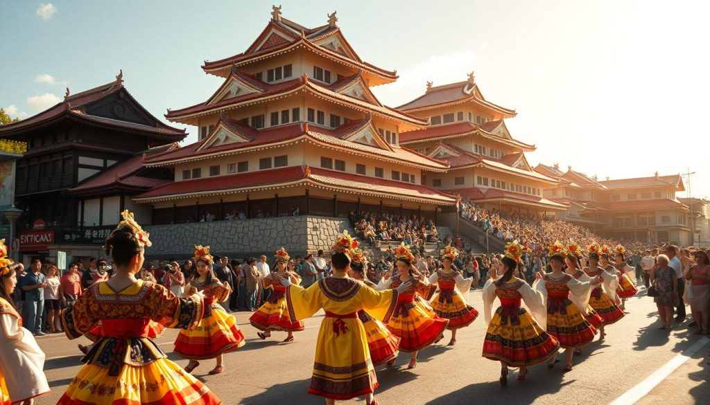 Shurijo Castle Festival reenactments