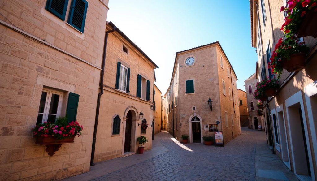 Šibenik Medieval Old Town Streets