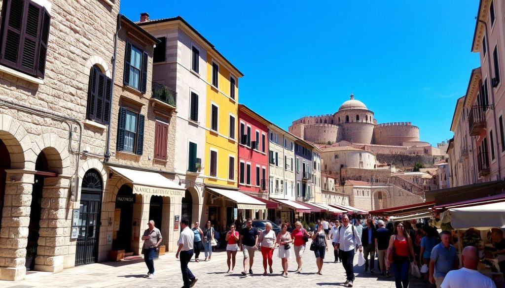 Split Croatia Old Town Sightseeing