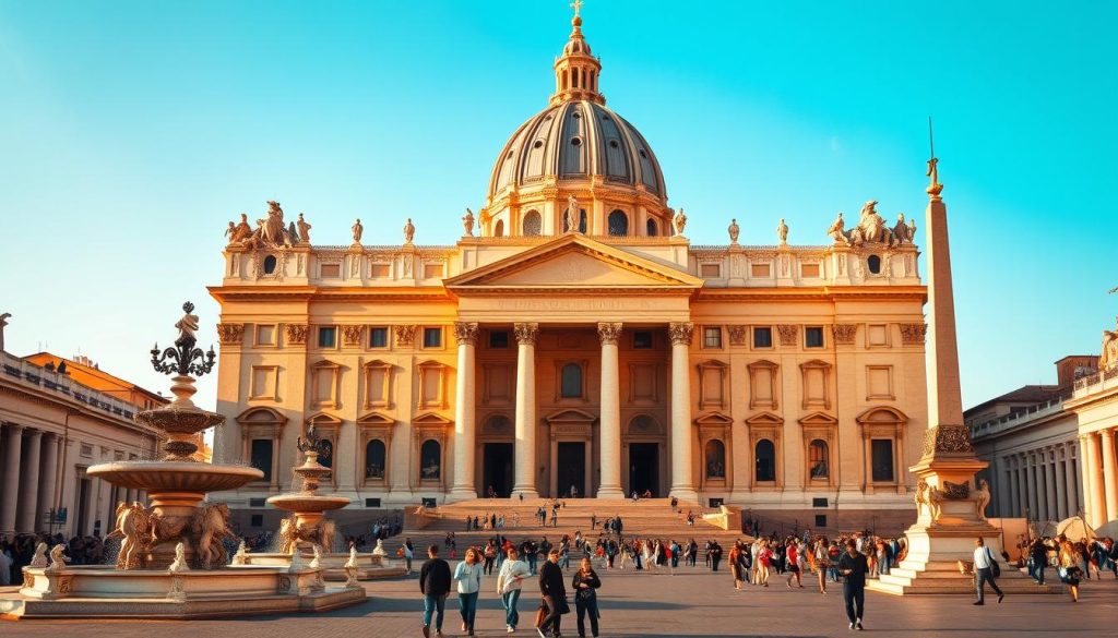 St. Peter’s Basilica view