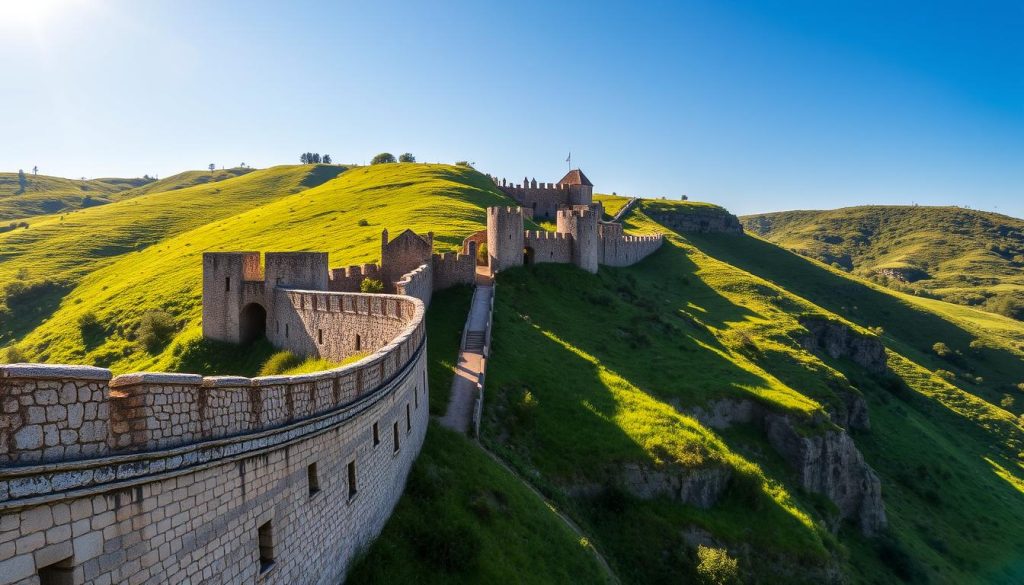 Ston City Walls Medieval Croatia