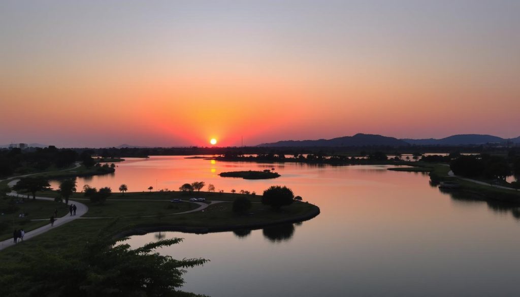 Sukhna Lake Chandigarh Landscape