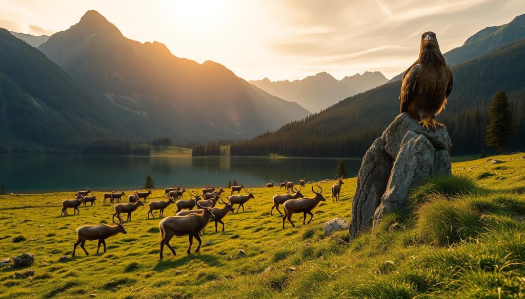 Swiss National Park wildlife