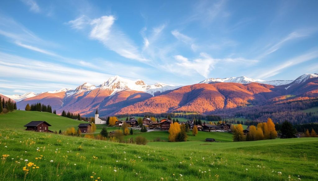 Switzerland seasonal climate