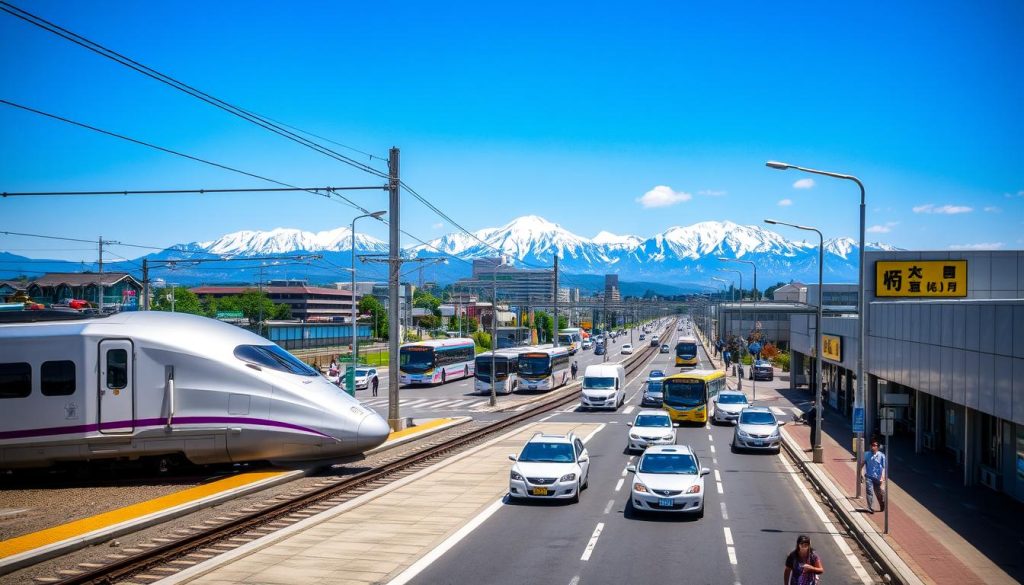 Transportation options in Niigata