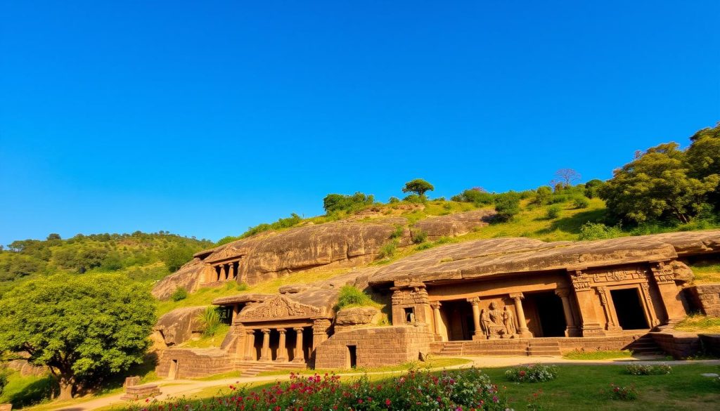 Udayagiri and Khandagiri Caves Archaeological Site