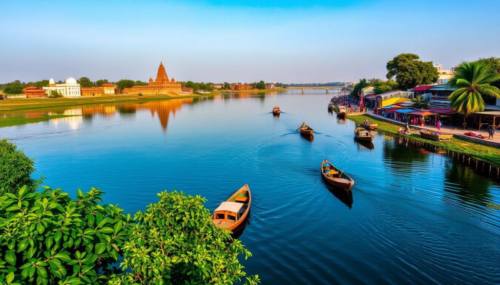 Ujjain Tourism Shipra River Landscape